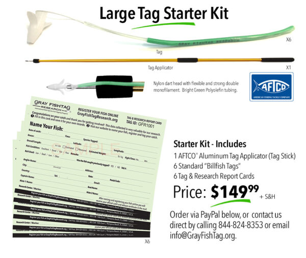 GFR Billfish Tag Starter-Kit